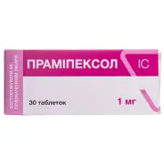 Праміпексол ІС пігулки по 1 мг, 30 шт.