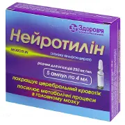 Нейротилін 250 мг/мл 4 мл №5 розчин