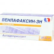 Венлафаксин таблетки 37,5 мг блістер № 30