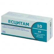 Есцитам таблетки по 10 мг, 60 шт.