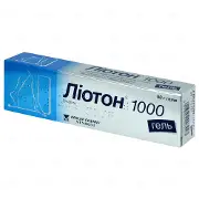 Лиотон 1000 гель 1000 МЕ/г по 50 г в тубах