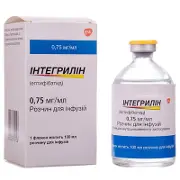 Интегрилин 0.75 мг/мл 100 мл №1 раствор