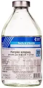 Натрия хлорид раствор 0,9%, 200 мл