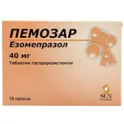 Пемозар таблетки по 40 мг, 14 шт. - Ranbaxy