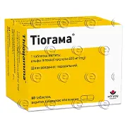 Тіогама таблетки по 600, 60 шт.