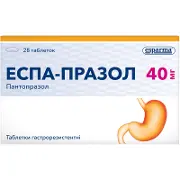 Еспа-Прозол таблетки гастрорезистентні по 40 мг, 28 шт.