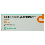 Кетолонг-Дарница таблетки по 10 мг, 10 шт.