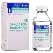 Орнідазол-Новофарм розчин для інфузій по 5 мг/мл, 100 мл