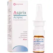 Аспрікс спрей, 15,75 мг/доза (40 доз), по 4 мл, 1 шт.