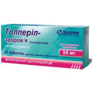 Толперіл-Здоров'я таблетки по 50 мг, 30 шт.