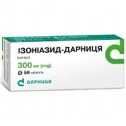 Ізоніазид-Дарниця таблетки від туберкульозу по 300 мг, 50 шт.