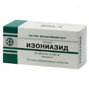 Ізоніазид таблетки по 200 мг, 50 шт.