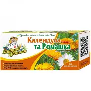 Фіточай "Календула+ромашка" Мудрий травник пак. 1.5 г № 20