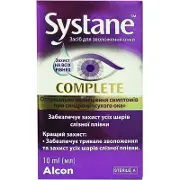 Systane Complete капли для увлажнения глаз, 10 мл