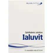 Ялувит раствор офтальмологический IALUVIT 0,6мл №15