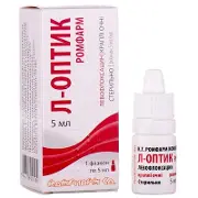 Л-Оптік Ромфарм краплі для очей по 5 мг/мл, 5 мл
