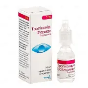 Тропикамид-Фармак капли глазные 1%, 10 мл