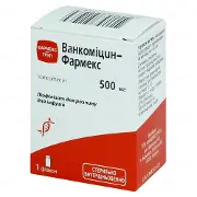 Ванкоміцин-Фармекс 500 мг №1 ліофілізат для розчину для інфузій