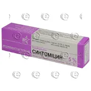 Синтоміцин лінімент для зовнішнього застосування 50 мг/г, 25 г