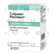 Спірива респімат р-н д/інг. 2,5 мкг/інг картридж з інгал. Респімат® 4 мл, 60 ингаляцій