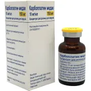 Карбоплатин Медак концентрат для раствора для инфузий по 10 мг/мл в флаконе 15 мл, 1 шт.