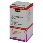 Оксалиплатин-Виста порошок для приготовления раствора по 5 мг/мл, 50 мг, 1 шт.