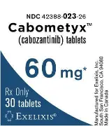 Кабометикс таблетки по 60 мг, 30 шт.