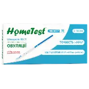 Тест-смужка HomeTest для визначення овуляції №5+1