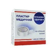 Пластир котушковий 1,25 см х 5 м, на неткан. основі