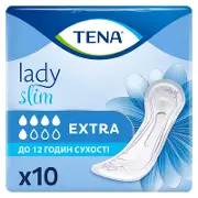 Прокладки урологические "TENA Lady Slim Extra" 