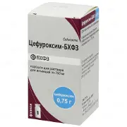 Цефуроксим порошок д/ін. 750 мг