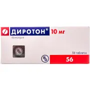 Диротон таблетки 10 мг № 14