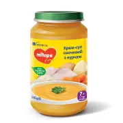 Суп-пюре овочевий Мілупа 200 г, з 7 місяців