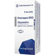 Опатадин Еко краплі очні, р-н 1 мг/мл фл.-крапельн. 5 мл