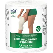 БИНТ ЭЛАСТИЧНЫЙ МЕДИЦИНСКИЙ MEDTEXTILE СРЕДНЕЙ РАСТЯЖИМОСТИ 3,5 м * 8 см