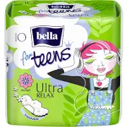 ПРОКЛАДКИ ГИГИЕНИЧЕСКИЕ BELLA FOR TEENS Ultra Relax extra soft deo green tea 