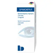 Брімофтал краплі очні, р-н 2 мг/мл фл.-крапельн. 5 мл