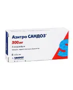 Азитро таблетки в/о 500 мг № 3