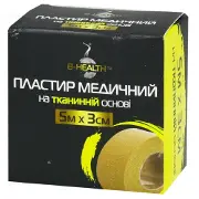 ПЛАСТЫРЬ МЕДИЦИНСКИЙ КАТУШЕЧНЫЙ B-HEALTH™ 5 м * 3 см, ткан., катуш.