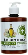 Бальзам-маска Пивні дріжджі та оливкова олія Домашній доктор 500 мл, Пивні дріжджі і оливкова олія