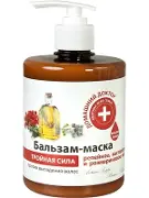 Бальзам-маска Потрійна сила Домашній доктор 500 мл, Потрійна сила