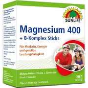 Sunlife Magnesium 400 + B-Komplex пор. стик