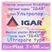 ПЛАСТЫРЬ МЕДИЦИНСКИЙ RIVERPLAST "ИГАР" 3 см * 500 см