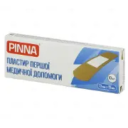Лейкопластир Пінна 72 * 19 мм, ткан.