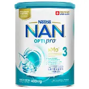 СУХАЯ МОЛОЧНАЯ СМЕСЬ NAN 3 ТМ "NESTLE" банка жестяная 400 г, с 12 мес.