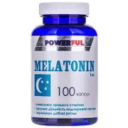 Мелатонін капсули 1 мг № 100