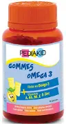 Педіакід омега-3 для дітей цукерки жувальні