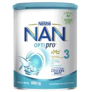 Смесь сухая молочная NAN 3 Optipro для детей с 12 месяцев, 800 г