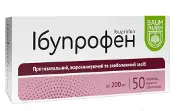 Ібупрофен таблетки в/о 200 мг блістер у пачці, тм Baum Pharm № 50