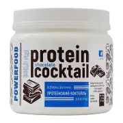 Протеїновий коктейль Пауерфуд банка 500 г, зі смаком шоколаду